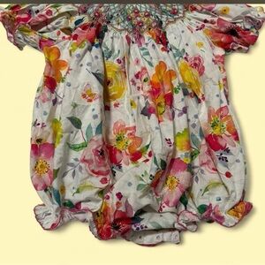 Floral Kids One Piece